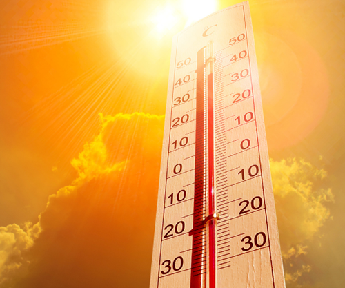 Avviso di condizioni meteorologiche avverse - onda di calore e alte temperature.